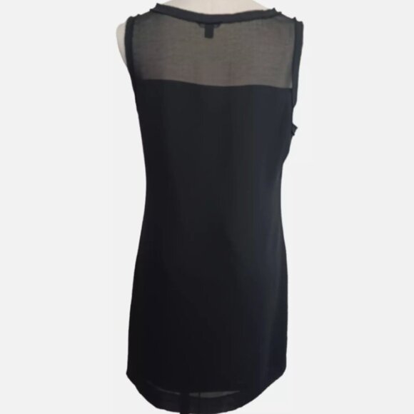 Banana Republic Black Sequin Dress on Chiffon Layer - Picture 2 of 8